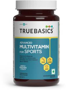 TRUEBASICS Advanced Multivitamin For Sports & Fitness, for Immunity & Energy