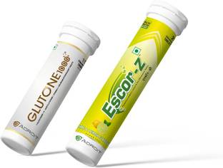 Glutone 1000 With Escor Z (Lime & Lemon Flavour)
