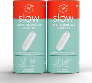 Wellbeing Nutrition Triple Magnesium Complex 1000mg, Supplement for Stress Relief, Muscle Recovery