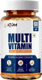 AS-IT-IS Nutrition ATOM Multivitamin for Men & Women - 60 capsules