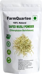 FarmQuartee Safed Musli Powder/Chlorophytum Borivilianum Powder/White Musli Powder
