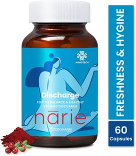 ZEROHARM Narie Discharge for Hygiene-Helps With White Discharge,Itching & Odor Control