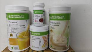 HERBALIFE WEIGHT LOSS F1 MANGO SHAKE SHAKEMATE AFRESH KASHMIRI KHAWAROTEIN POWDER 200GM