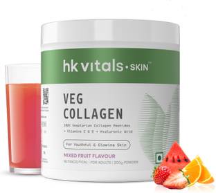 HEALTHKART hk vitals Skin Veg Collagen Powder, Vegetarian Supplement, Mixed Fruit