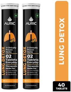 Auric Lung Detox Supplement With Natural Blend of NAC and Herbs