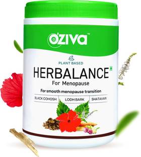 OZiva Plant based HerBalance Menopause With Licorice for Smooth Menopause Transition
