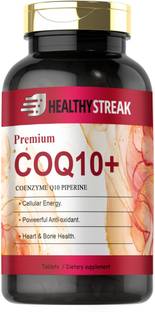 Healthy Streak 120mg Coenzyme Q10 Tablets with Piperine (S51)
