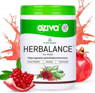 OZiva HerBalance (with Myo-Inositol), Natural Drink for PCOS Management