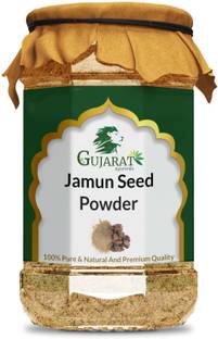 Gujarat Ayurveda Pure Jamun Seed Powder for Diabetes - 200 Gram ( Pack of 1)