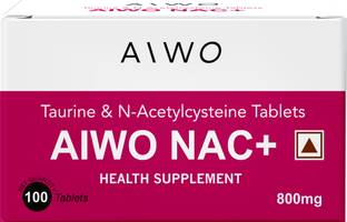 Aiwo NAC+ Taurine & N-Acetylcysteine 100 Tablets