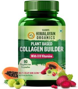 Vlado's Himalayan Organics Plant Based Collagen Builder Supplement For Healthy Hair