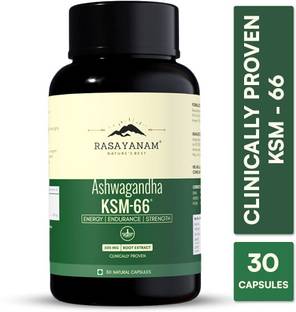 Rasayanam Ashwagandha KSM-66 |Support Strength & Energy| Stress Relief