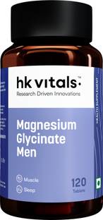 HEALTHKART Hk vitals Magnesium Glycinate Men (2000mg) for Better Sleep Quality