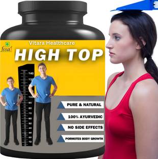 Vitara Healthcare High Top, Growth Body Height, Tall & Personallity, Gain Inches, Capsule