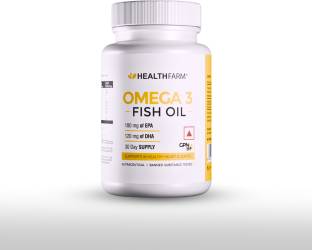 HEALTHFARM Elite Series Omega-3 Fish oil soft gel capsules Support healthy heart and joint