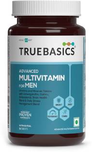 TRUEBASICS Multivit Men One Daily, Multivitamins, Multiminerals, Omega-3
