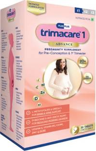 Plus Plus Lifesciences LLP Trimacare 1 Advance Prenatal Supplement for 1st Trimester -