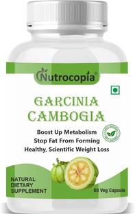 NUTROCOPIA Garcinia Cambogia Supplement for Weight Management (60 Veg, Capsules)