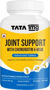 TATA 1mg Joint Support Advanced Tablet with Glucosamine, MSM, & Chondroitin (Non-Veg)
