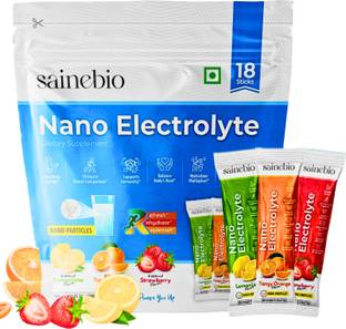 SAINEBIO Nano Electrolyte Powder – Mix Flavour – 18 Sachet - Each