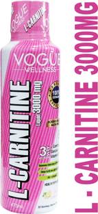 Vogue Wellness Liquid L-Carnitine 3000 mg, Helps Convert Fat into Energy