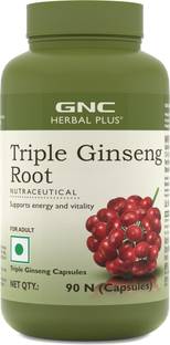 GNC Herbal Plus Triple Ginseng with Korean, American & Siberian Ginseng