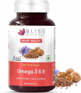 Bliss Welness Vegan Omega 3 6 9 2000mg