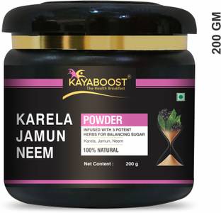 KAYABOOST Neem Karela Jamun Powder