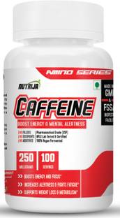 NutriJa Caffeine Powder Pre Workout Supplement - 100 Servings Mango