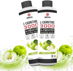 Zedon Nutrition L Carnitine 3000mg, Convert Fat to Energy, Weight Loss Drink for Men & Women