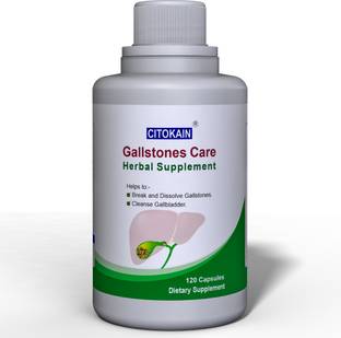Citokain Gallstones Care (Break up and Dissolve Gallstones) Herbal Supplement