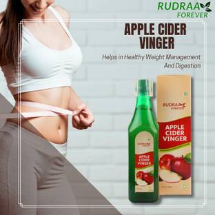 RUDRAA FOREVER Apple Cider Vinegar Fermented with Goodness of Mother for Weight Loss