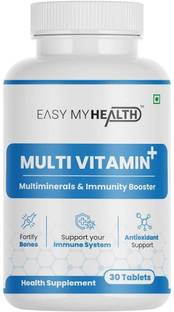 EASY MY HEALTH Multivitamin with 50 pulse Ingredients for Immunity,Energy,Stamina for Men&Women