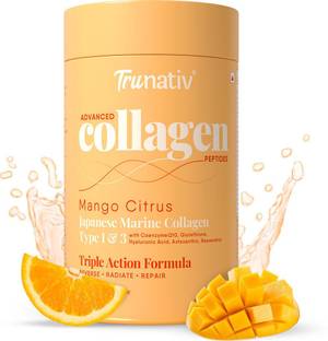 TruNativ Japanese Marine Collagen Powder for Women & Men Supports Skin Glow, Nail & Hair