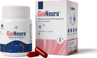 Immunity Bloom GinNeuro: Relief Nerve Pain, Varicose Veins, Burning Sensation|100% Vegetarian