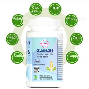 ACTIWOW Nutrition Cell-U-Loss Zea Mays Corn Silk) Extract