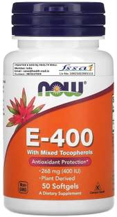 Now Foods E-400, 268 mg (400 IU), 50 Softgels