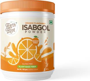 EARTHROOT Orange Isabgol, Psyllium Husk Powder, 100 g, Pack of 1