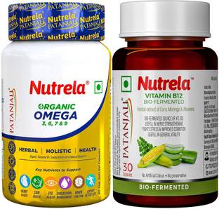 NUTRELA Combo B12+Omega Multivitamin Capsules