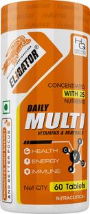 Eligator Daily Multivitamin Tablets Supplement Vitamin & Minerals with Zinc for men gym