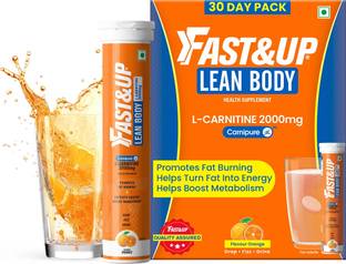 FAST&UP L-Carnitine Lean Body - Helps Convert Fat into Energy, 2000 mg Carnipure TM