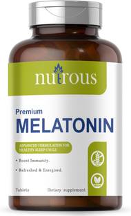 Nutrous Sleeping Pills Aid for Deep Sleep with Melatonin Tablets (S117)
