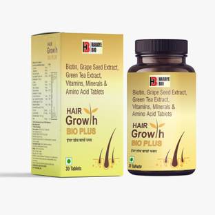 harayebio HAIR Growth bio plus for Hair Regeneration, Repair & Growth | 30 tablets