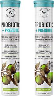 Wellbeing Nutrition Probiotics + Prebiotics | 18B CFU, Improves Metabolism, Digestion & Gut Health