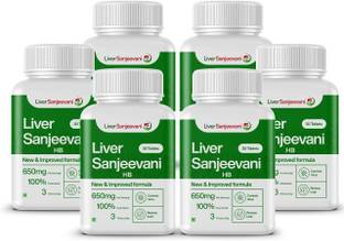 Liver Sanjeevani HB Natural herb extracts remedy for Hepatitis B cure liver health 180 Tablets