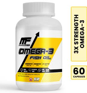 MUSCLEFOOD Omega-3 Fish Oil | 2000mg with 360mg EPA & 240mg DHA | No Fishy Burps