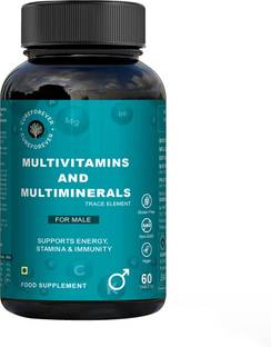 CureForever Multivitamin Multi Mineral Trace Elements and Bio extra Immunity Stamina for Men
