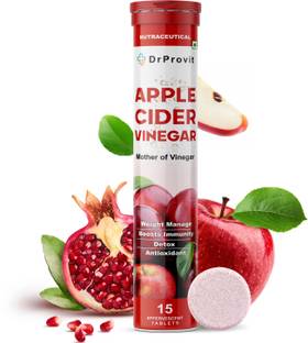 Dr.Provit Apple Cider Vinegar for Weight Loss Tablet with Mother Effervescent