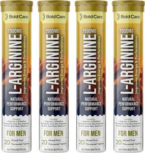 Bold Care L-Arginine Effervescent Tablets|Boosts Stamina|Increases Blood Flow