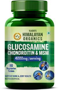 Vlado's Himalayan Organics Glucosamine HCL Chondroitin MSM Boswellia ( Pack of 1 )